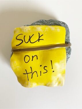 The Office “Suck on This!” Vinyl Rock by Culturefly